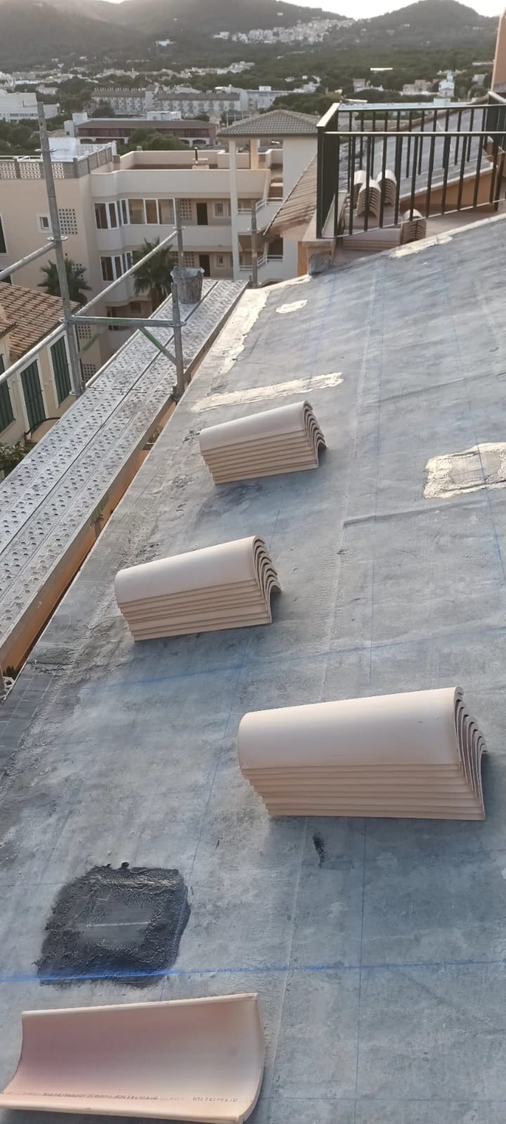 Preparación e impermeabilización